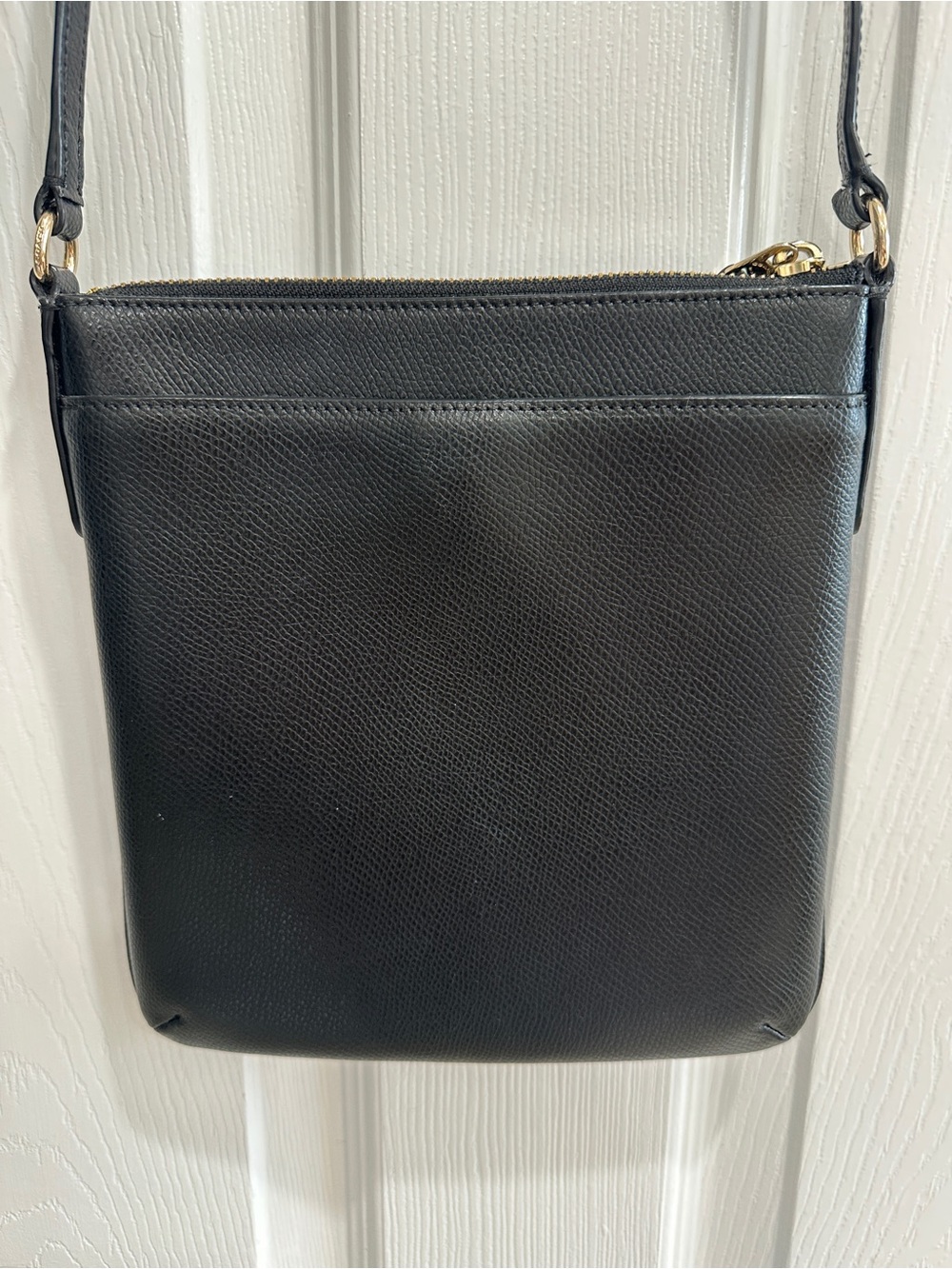 Coach Black Pebbled Leather Mini Crossbody Bag - Picture 5 of 8